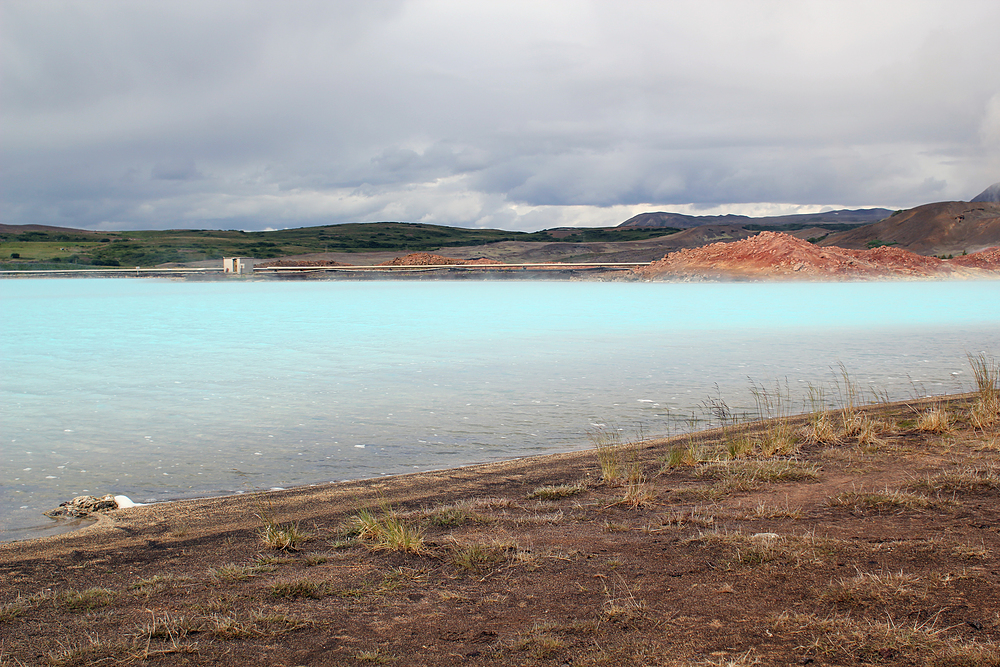 Lac bleu toxique