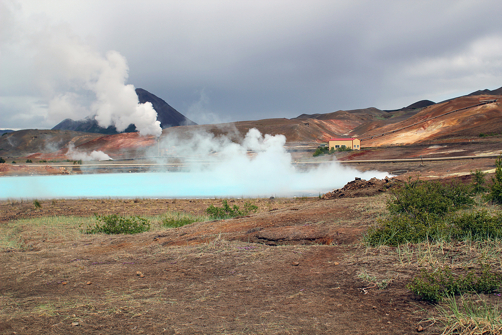 Lac toxique en Islande