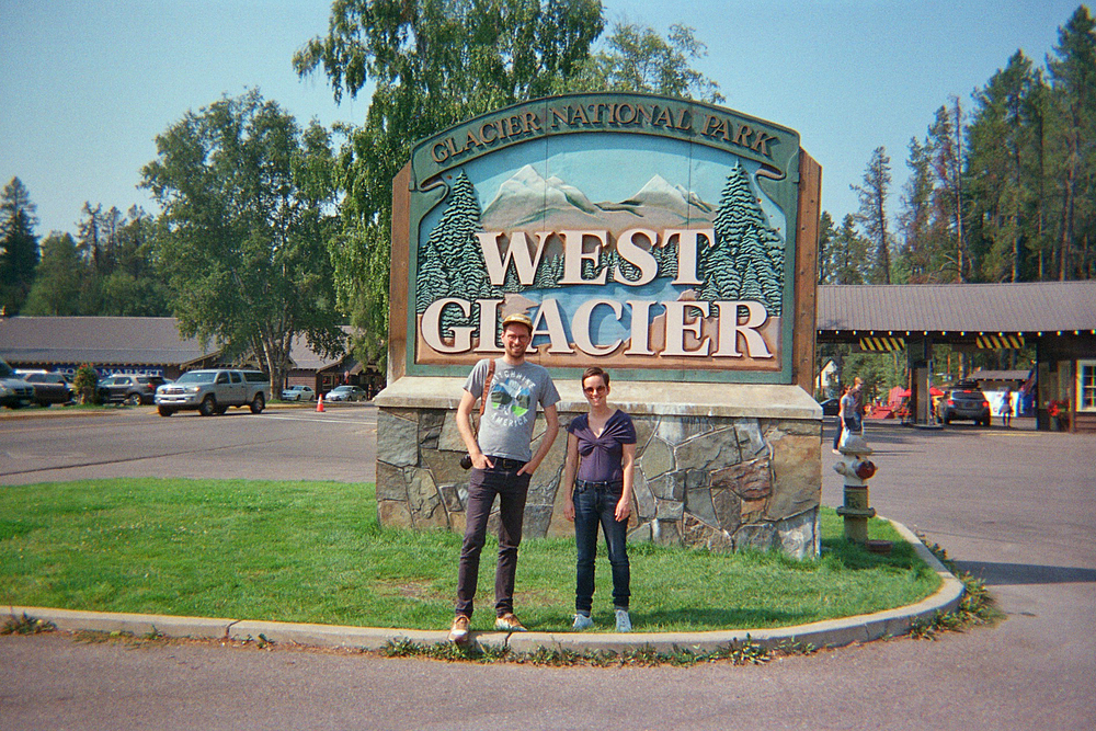 entrée west glacier