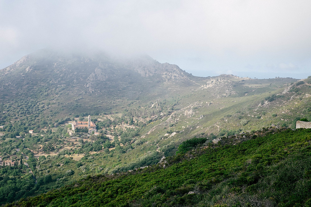 randonnée dans les nuages