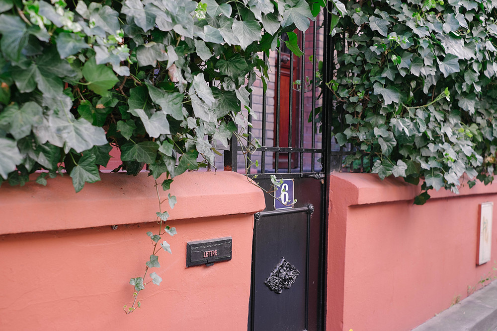 maison colorée à paris