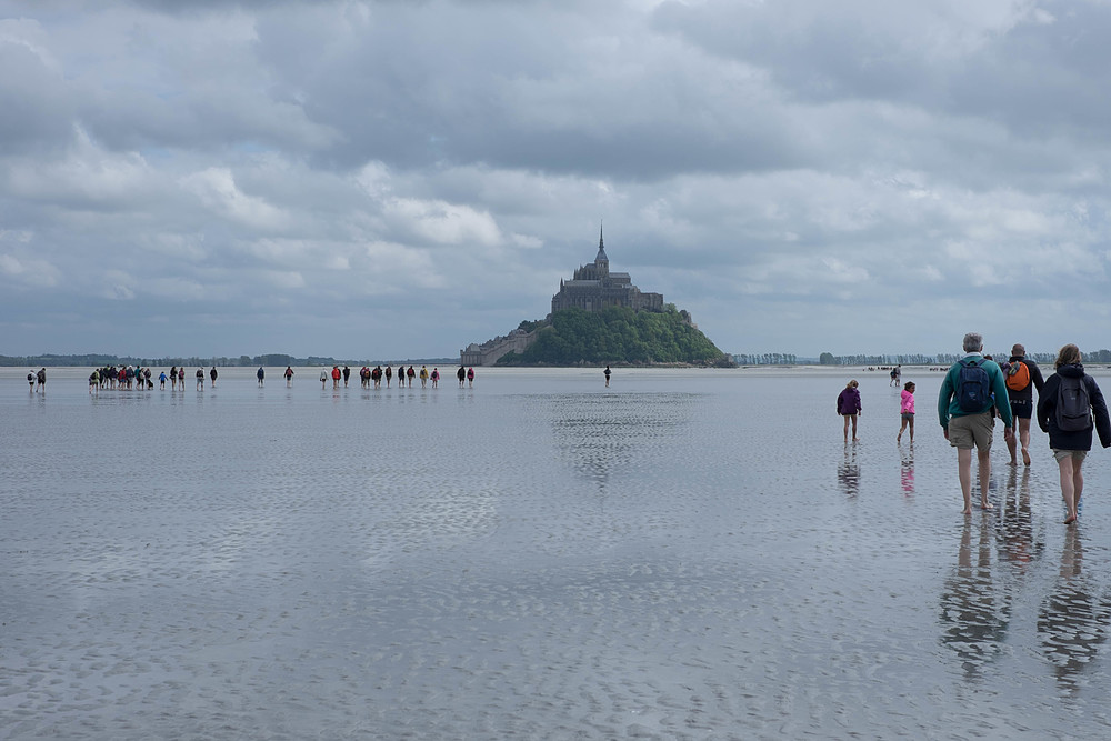 chemins de la baie mont saint michel