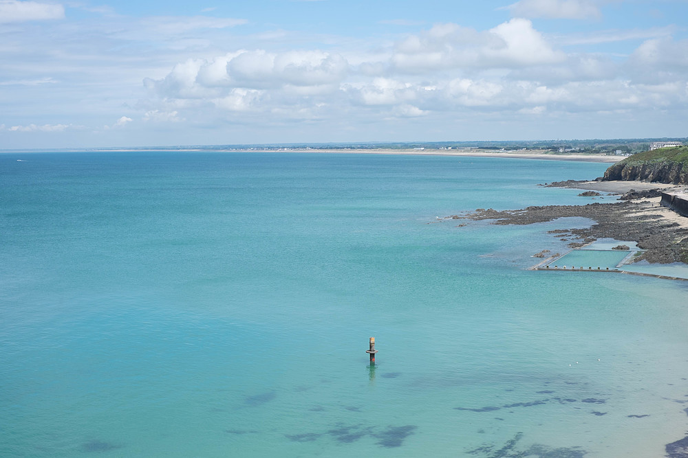 mer turquoise à granville