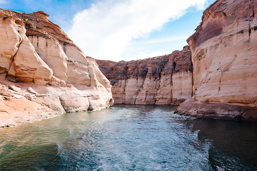 lac powell en bateau