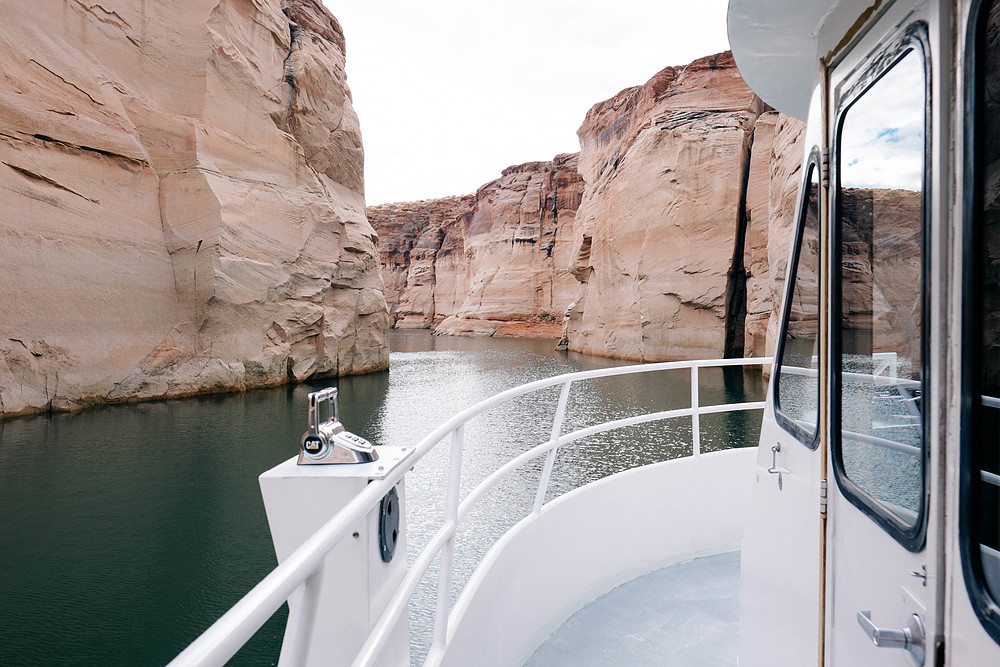 croisière sur le lac powell arizona