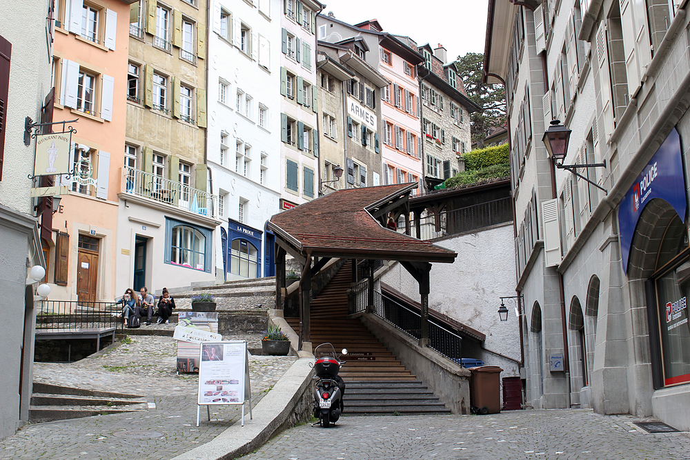 escaliers lausanne