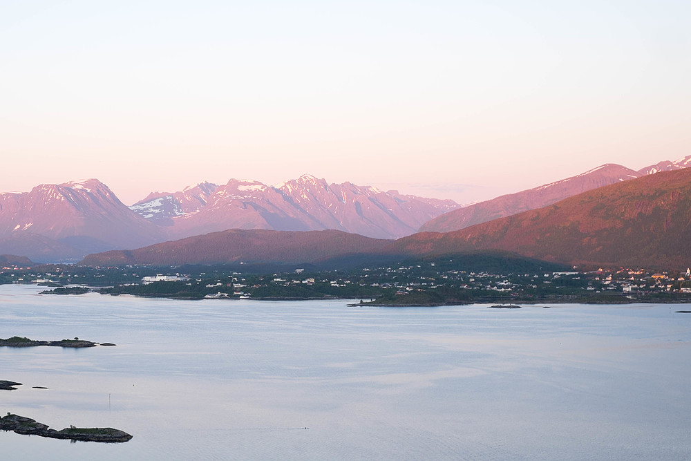 alesund coucher de soleil