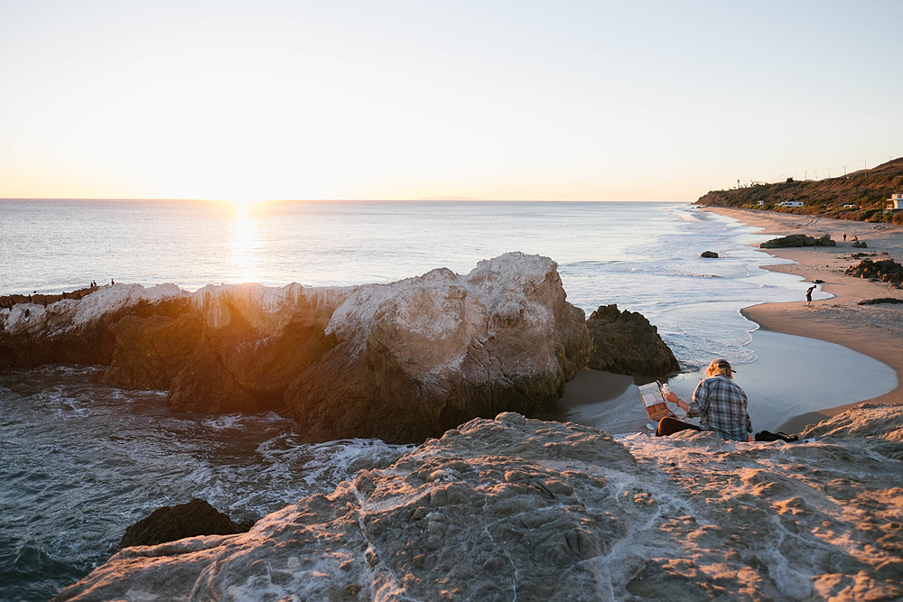 leo carrillo sunset