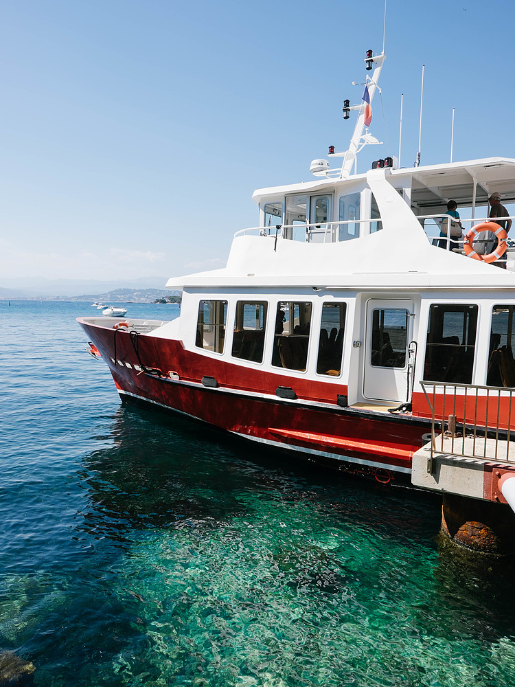 bateau île de lérins