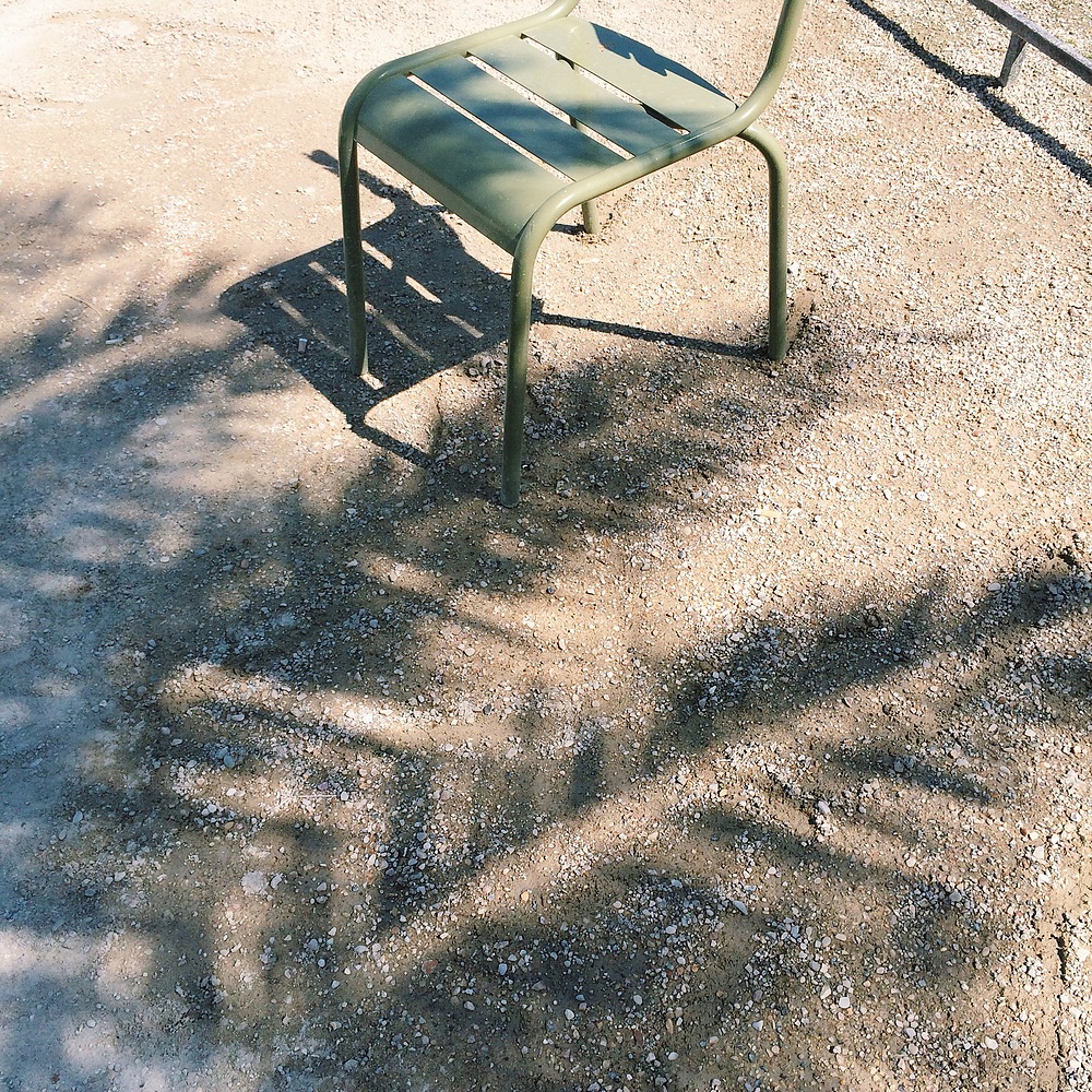 jardin du Luxembourg chaise