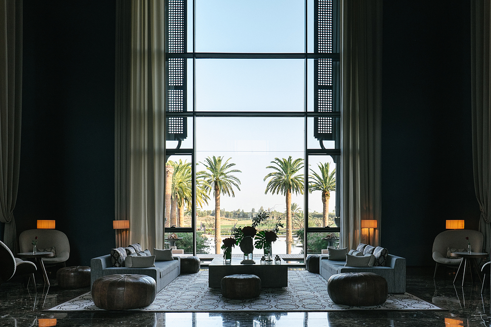 réception royal palm marrakech