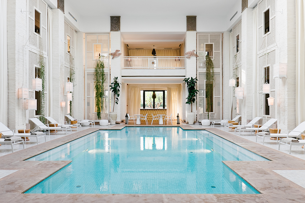 piscine spa royal palm marrakech