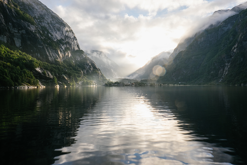 arrivée à lysebotn