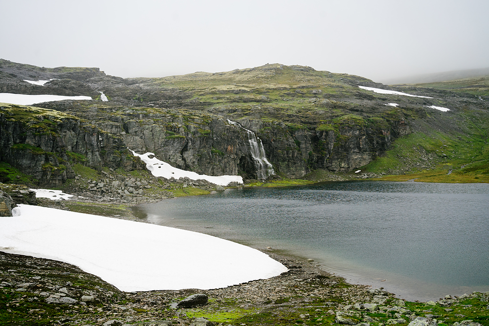 Route de la neige Norvège