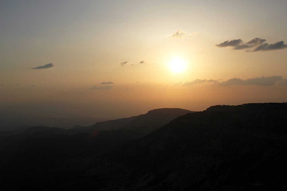 coucher de soleil jordanie