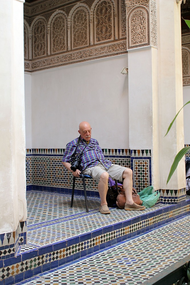 Palais de la Bahia - Grosse fatigue