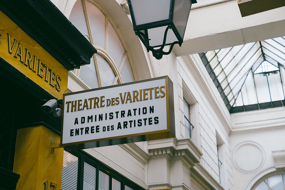 théâtre des variétés entrée des artistes