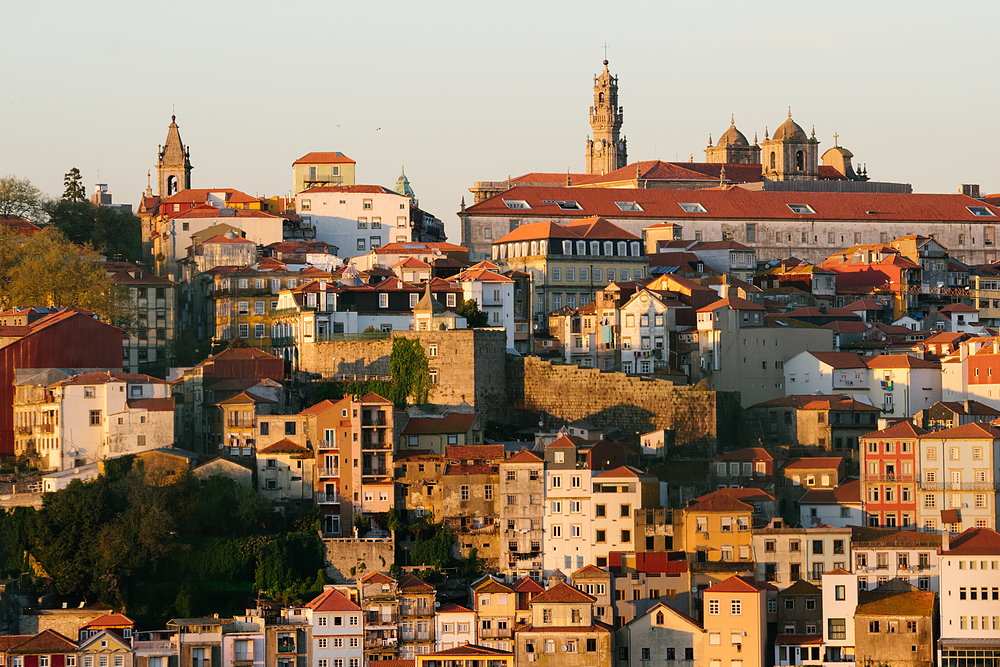 Coucher de soleil à Porto