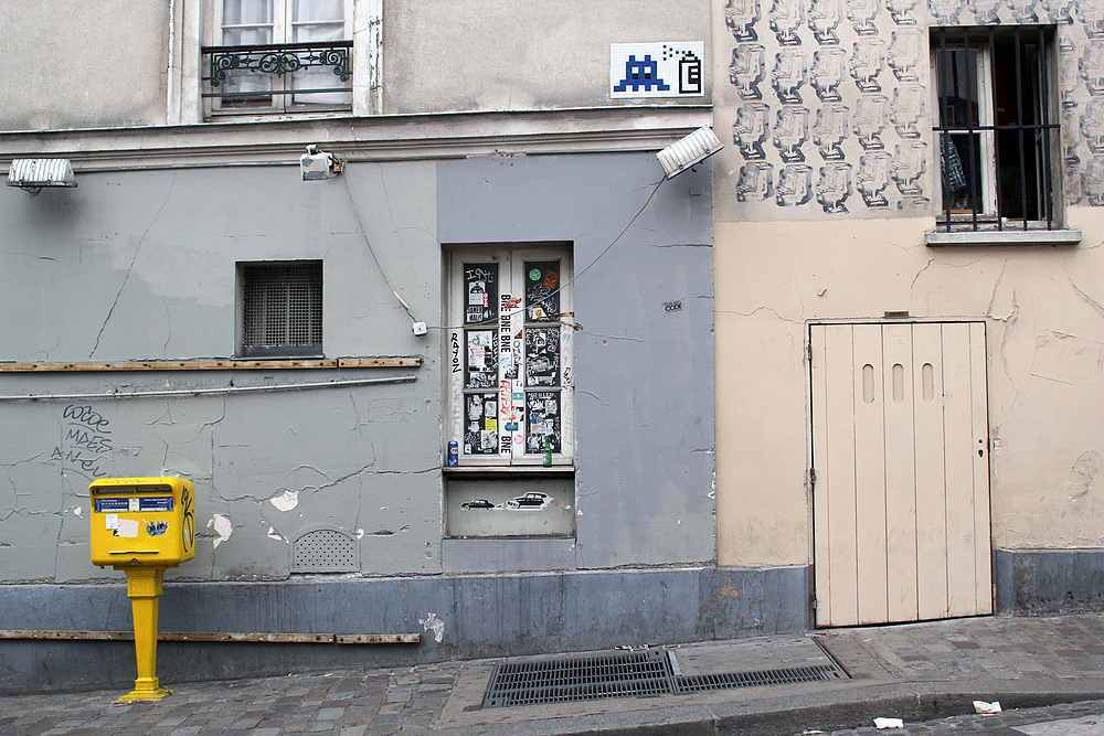 Montmartre : space invader