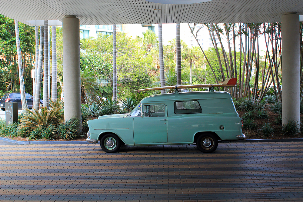QT Gold Coast Hotel Surf Vintage Car