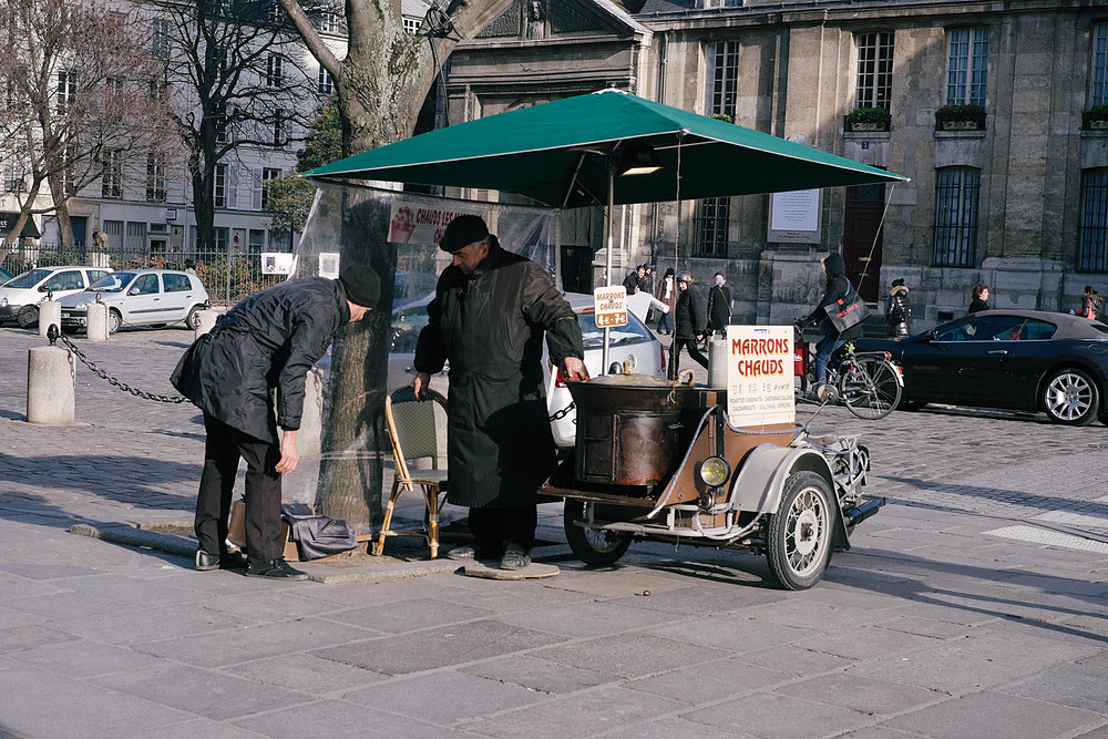 marrons chauds paris