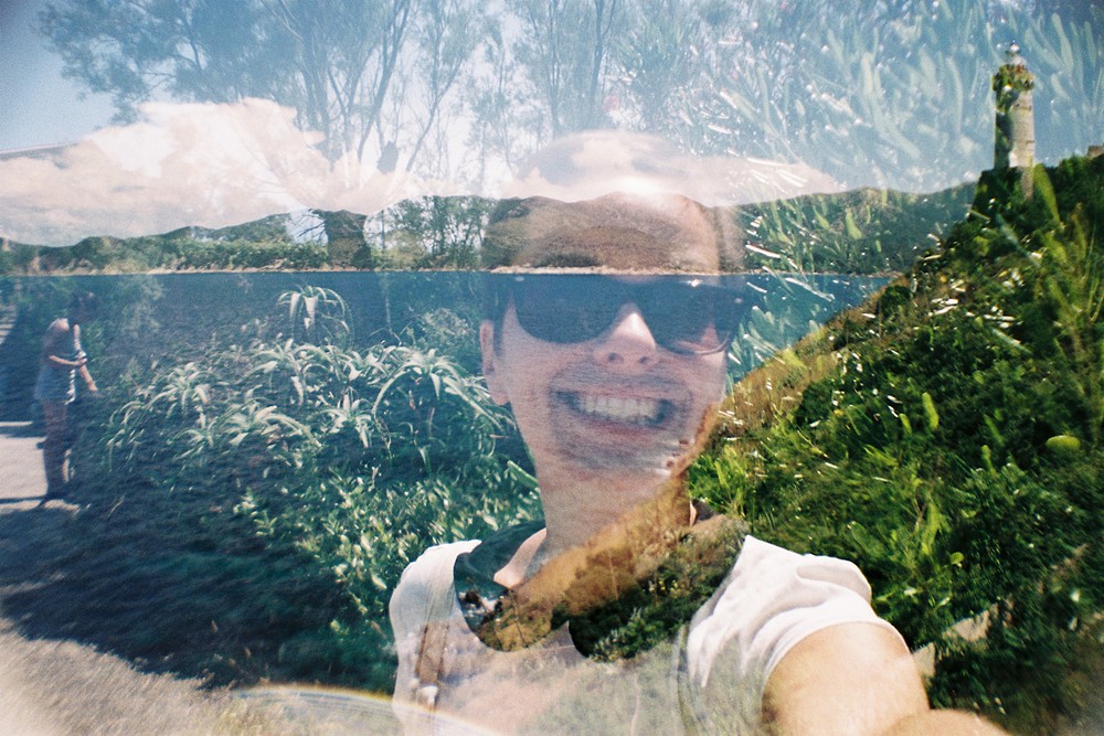 selfie à l'île d'elbe
