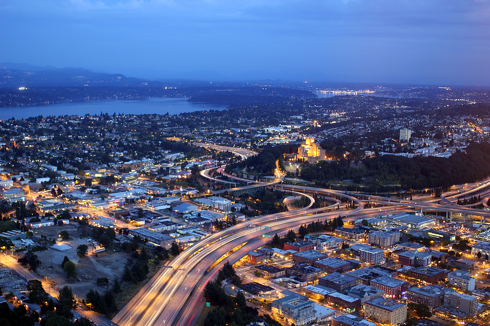 seattle by night