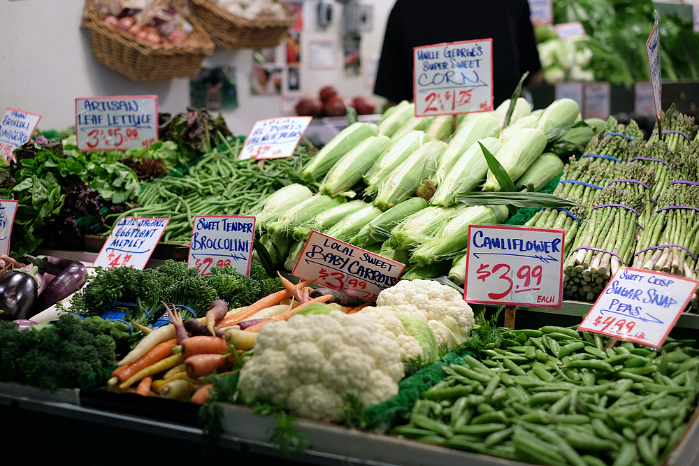 légumes pike place market