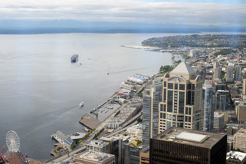 vue depuis le columbia center