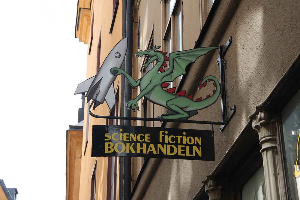 librairie science fiction stockholm