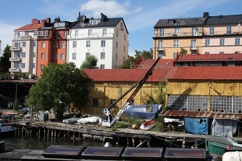 beckholmen île à stockholm