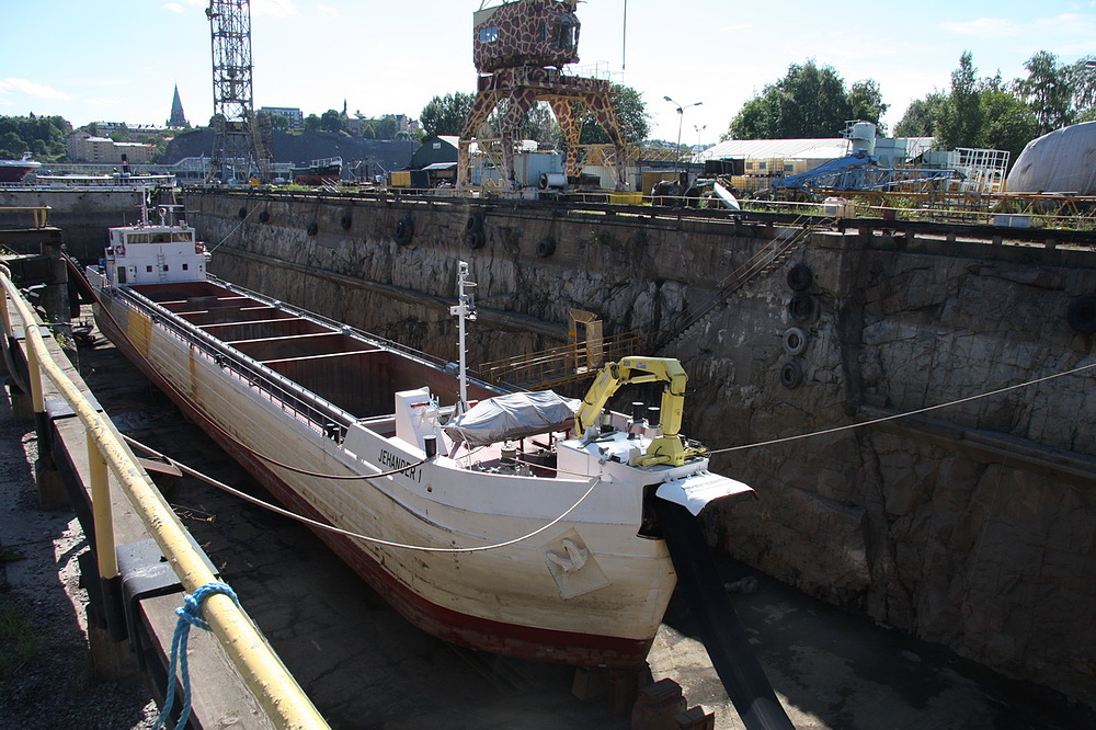 île beckholmen à stockholm chantier naval