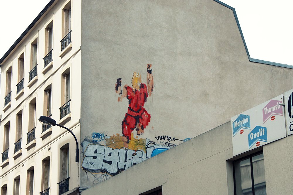 street art street fighter paris