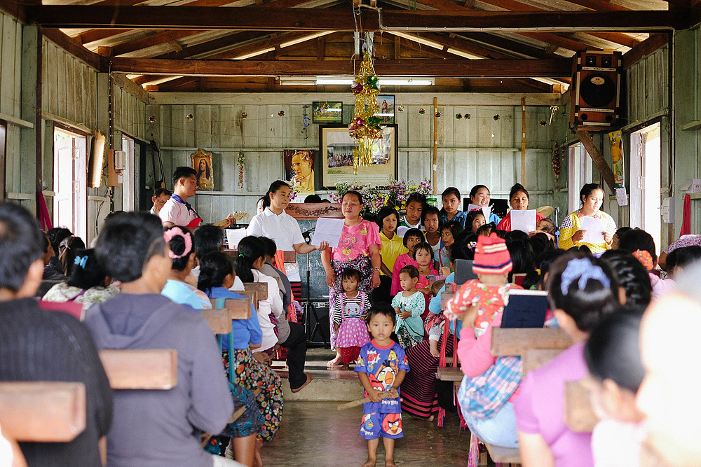 messe tribu Lahu thaïlande