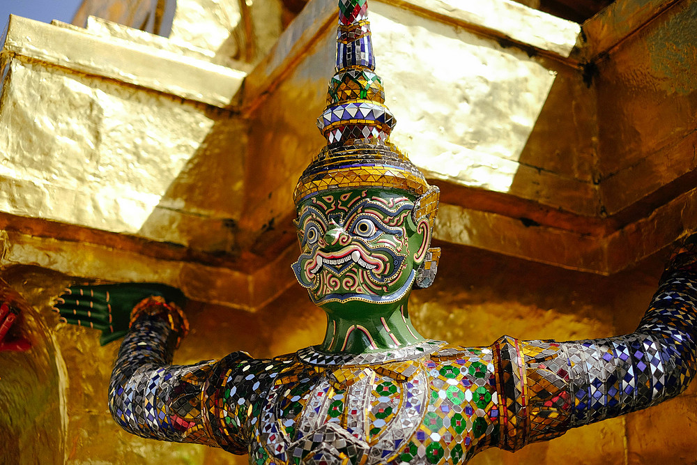 temple du bouddha d'émeraude bangkok