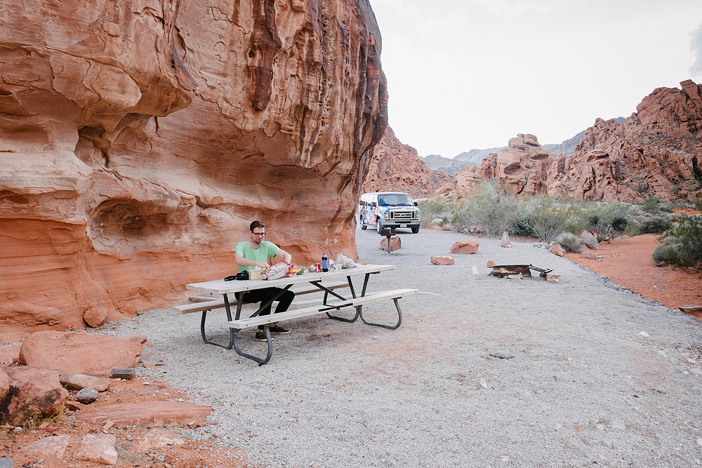 camping valley of fire state park