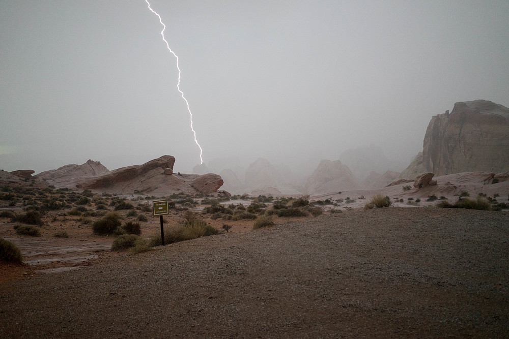 storm valley of fire state park