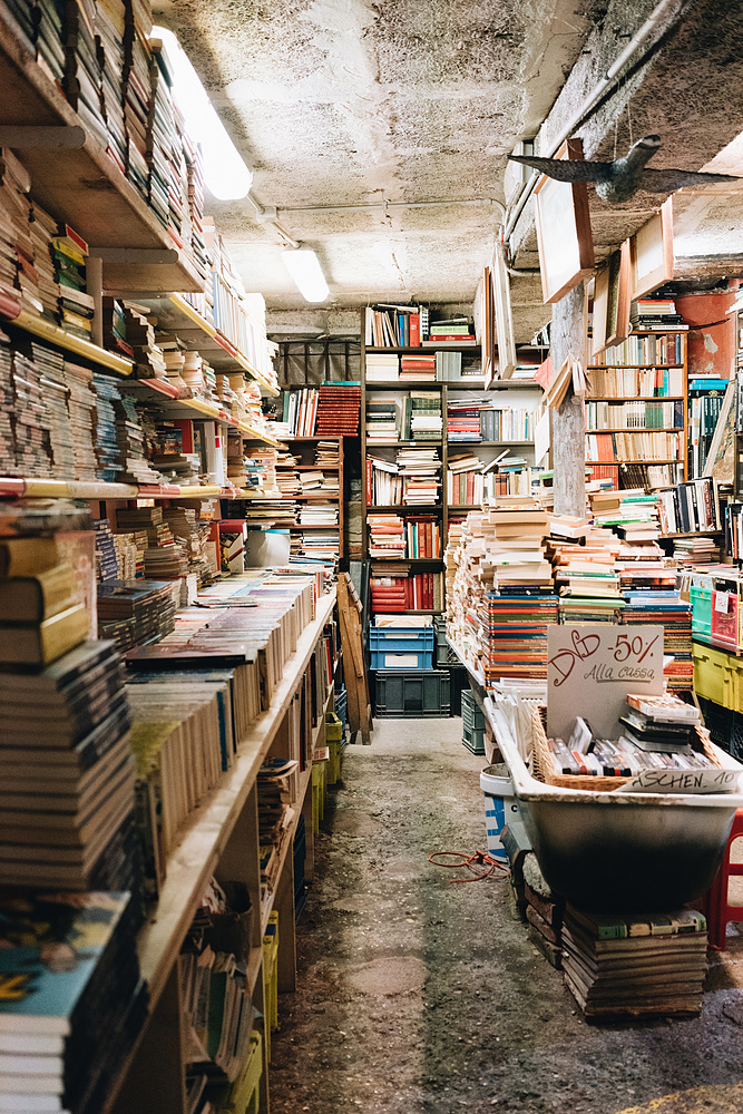 Librairie acqua alta venise