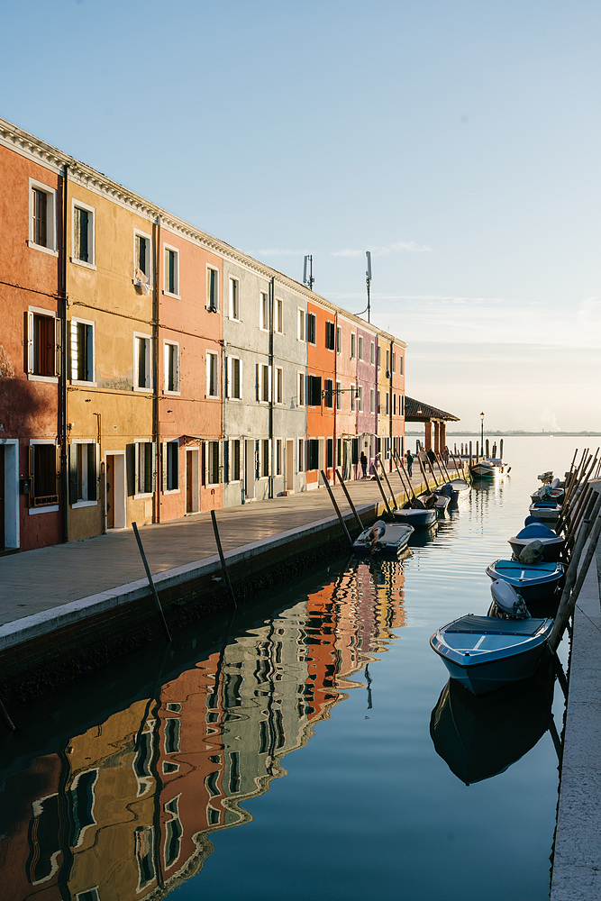 burano coucher de soleil