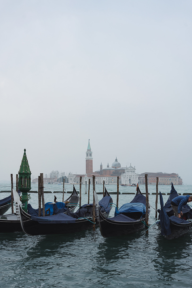 Venise sous la brume