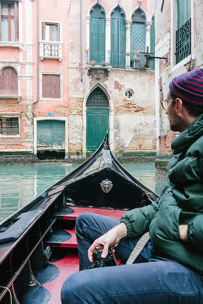 Tour en gondole à Venise