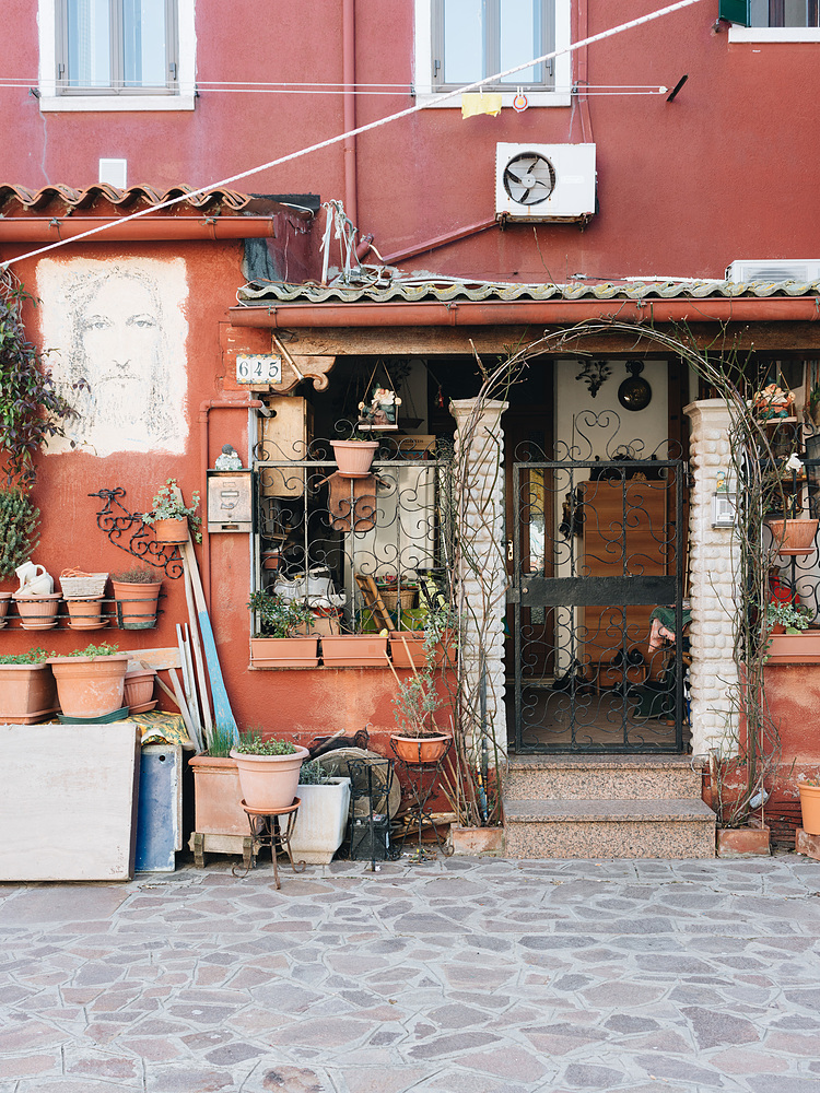 Façade artiste Burano