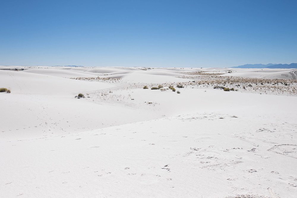 désert sable blanc