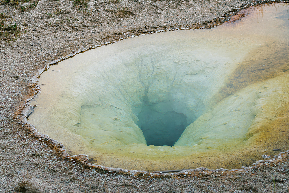 geyser à yellowstone
