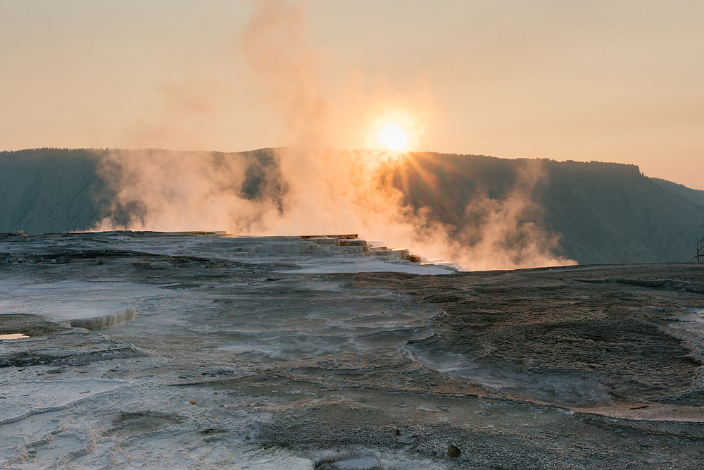 mammoth hot springs yellowstone